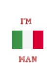 maglietta I'm Italian man