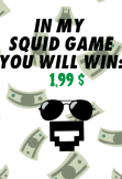 maglietta Squid game with zero budget