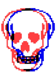 maglietta FLAMIN SKULL