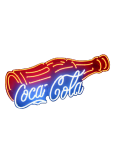 maglietta coca cola neon 