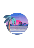 maglietta vaporwave summer