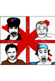 maglietta RHCP Faces