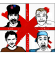 maglietta RHCP Faces