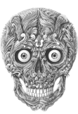 maglietta Skull eyes 