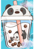 maglietta bubble tea by Panda