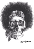 maglietta jimi's skull