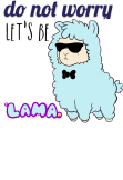 maglietta Let's be LAMA