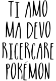 maglietta pokémom