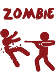 maglietta Zombie