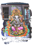 maglietta Ganesh street art