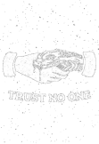 maglietta Trust No One