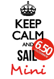 maglietta keep calm and sail mini 