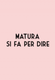 maglietta Maturità 