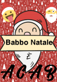 maglietta Babbo Natale è ACAB