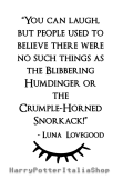 maglietta Luna Lovegood Quote