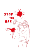 maglietta Stop the war