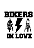 maglietta bikers in love 