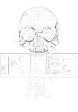 maglietta inked ppl skull logo