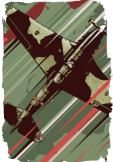 maglietta airplane WWII Green