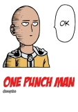 maglietta ONE PUNCH MAN cover saitama ok -_-