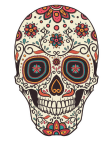 maglietta Mexican Skull Tee