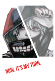 maglietta Kaneki Ken 