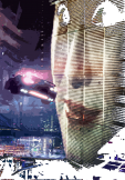 maglietta Blade Runner Geisha