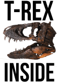 maglietta T-Rex Inside