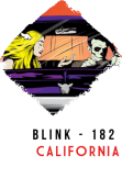 maglietta Blink - 182 | California