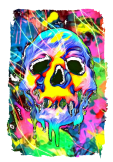 maglietta Skull Explosion