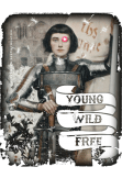 maglietta Young wild & free 