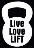 maglietta live love lift