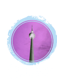 maglietta Berlino TV Tower 