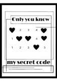 maglietta My secret code

 


