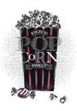 maglietta Pop Corn dolci