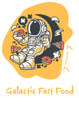 maglietta Galactic fast food