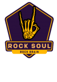 maglietta rock soul, rock brain