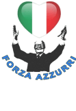 maglietta Forza Azzurri