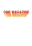 maglietta ONE M4G4ZINE 