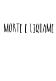 maglietta morte e liquame