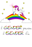 maglietta Linea Gender 03: Il Gender pensa, il Gender fa
