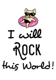 maglietta Baby rock girl