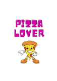 maglietta pizza lover baby 