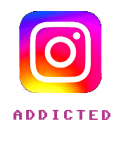 maglietta Instagram Addicted 