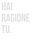 maglietta HAI RAGIONE TU. 