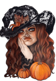 maglietta Pumpkin Witch 