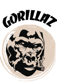 maglietta gorillaz crew 