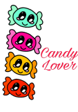 maglietta Candy Lover