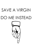 maglietta save a virgin