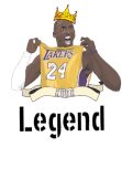 maglietta Kobe is a Legend!